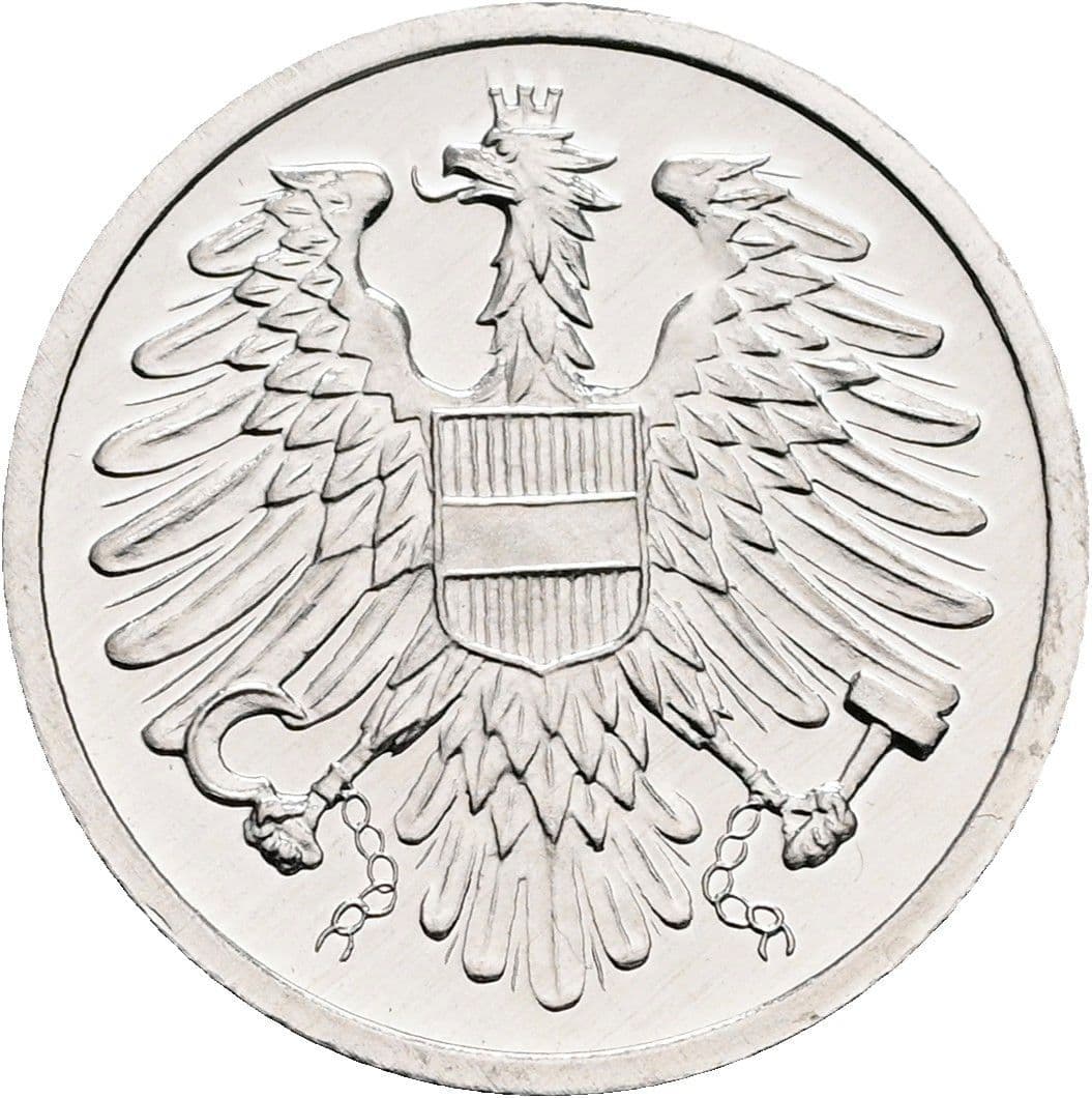 2 Groschen 1988 – Rückseite