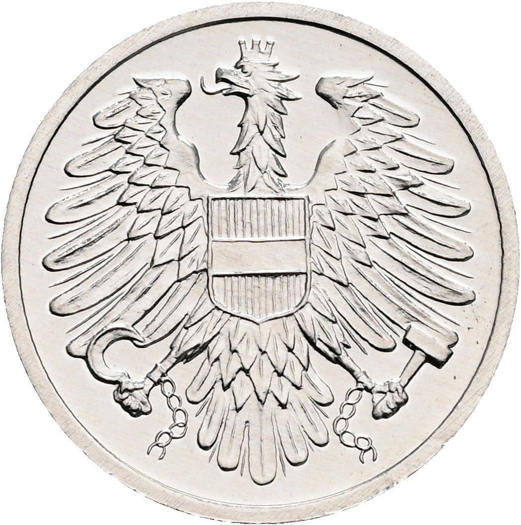 2 Groschen 1989 – Rückseite