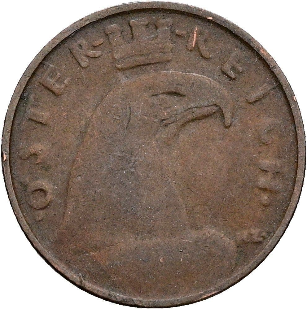 1 Groschen 1927 – Rückseite