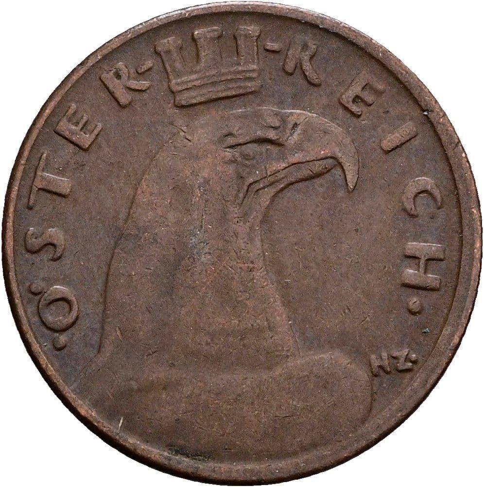 1 Groschen 1935 – Rückseite