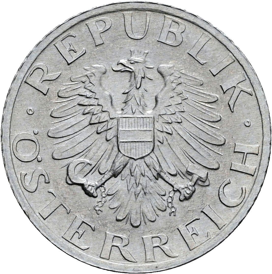 5 Groschen 1985 – Rückseite