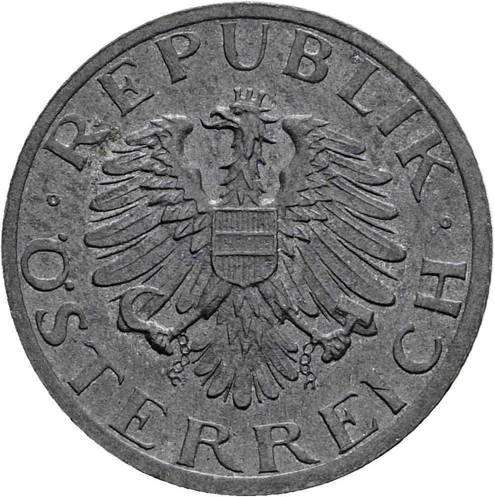 1 Groschen 1947 – Rückseite