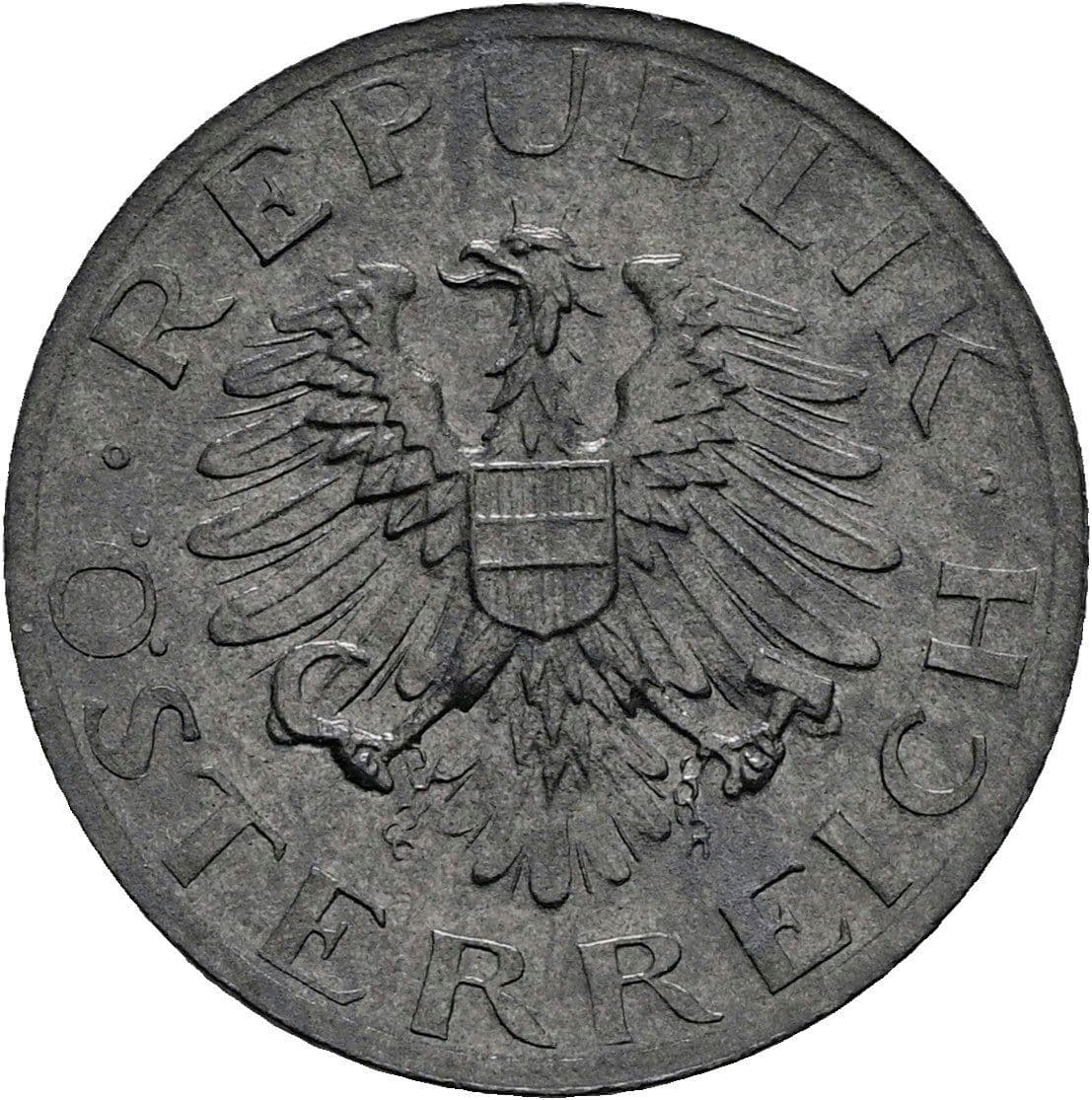 5 Groschen 1980 – Rückseite