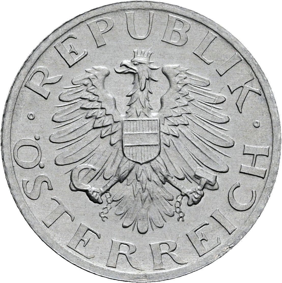 5 Groschen 1987 – Rückseite