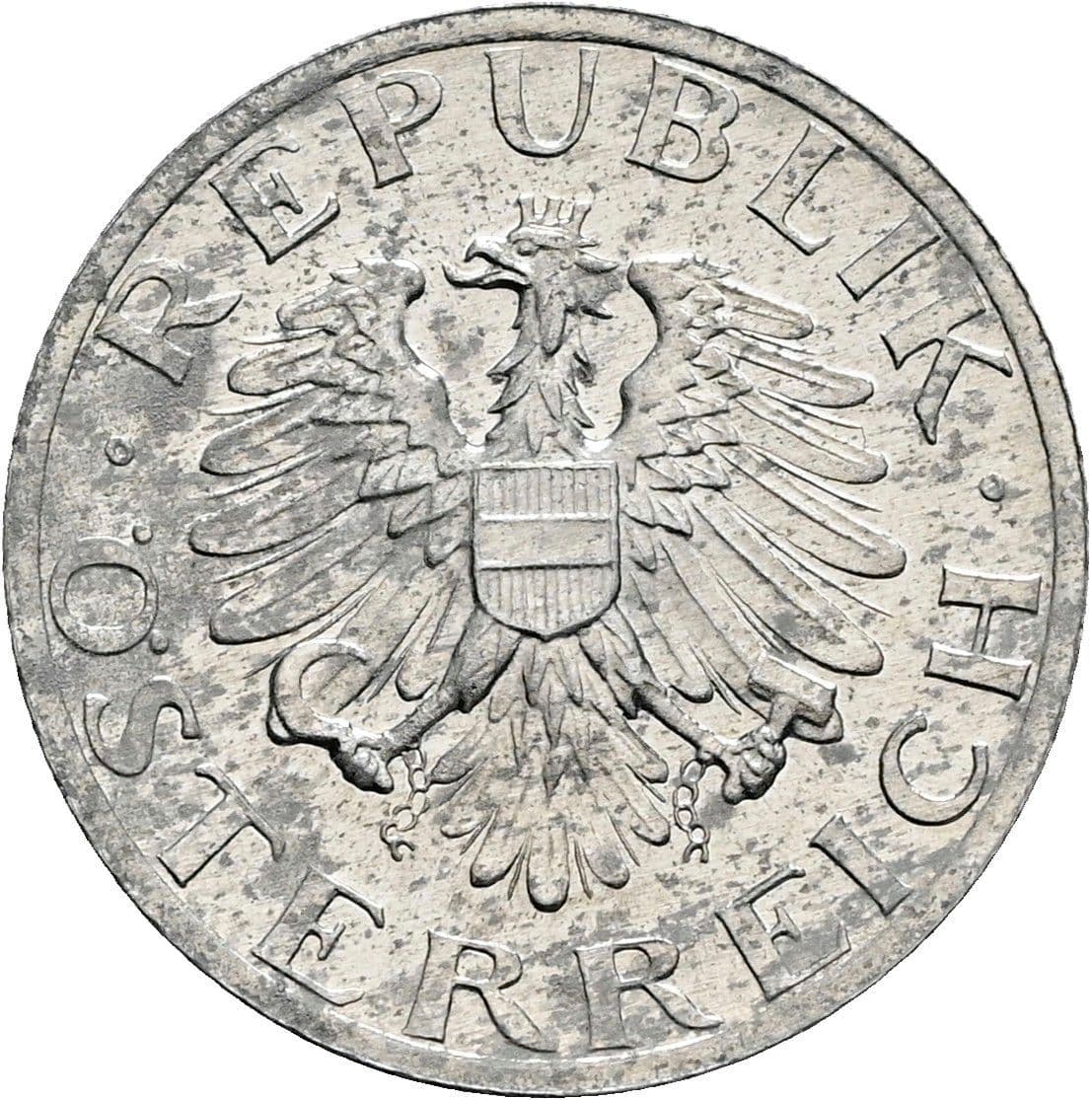 5 Groschen 1983 – Rückseite