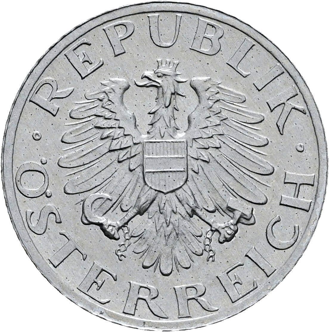 5 Groschen 1989 – Rückseite