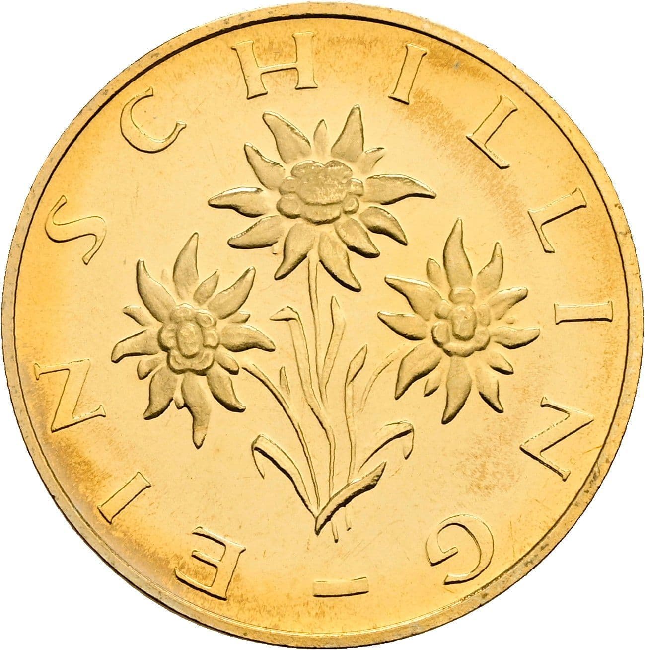 1 Schilling 1981 – Rückseite