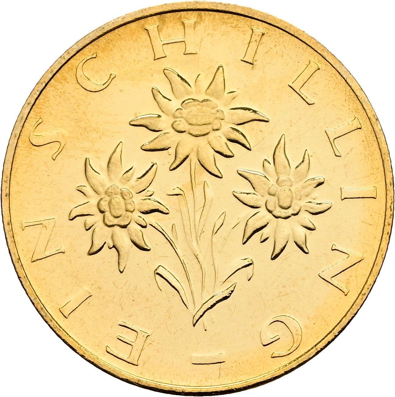 1 Schilling 1980 – Rückseite