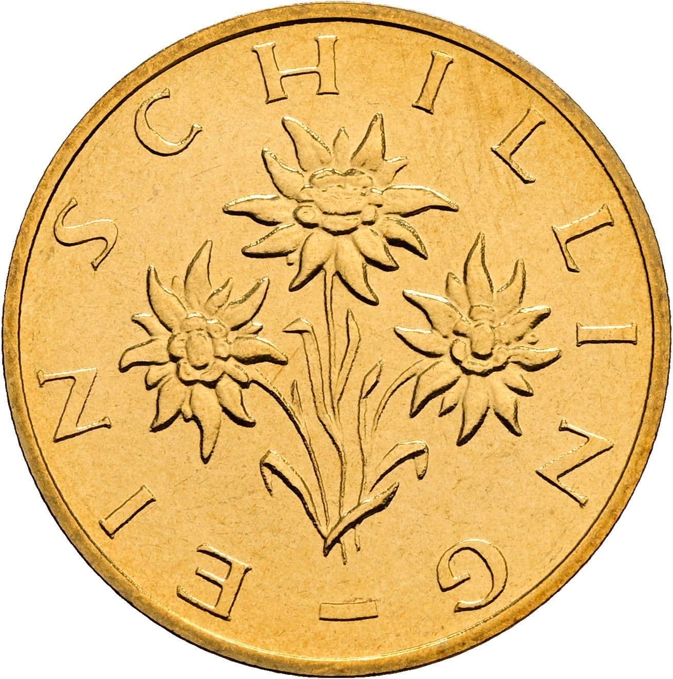 1 Schilling 1995 – Rückseite