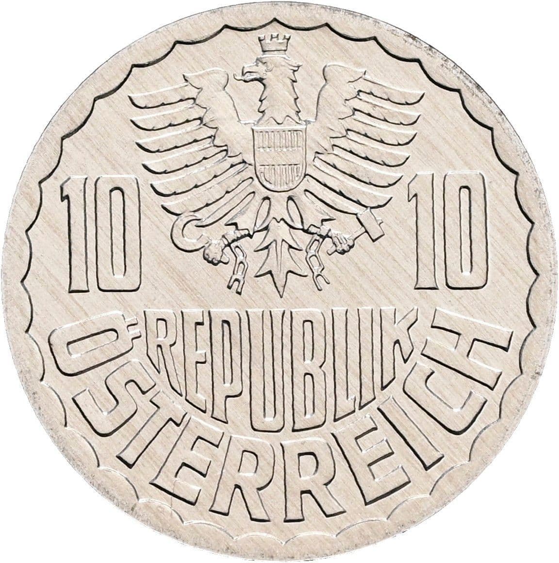 10 Groschen 1995 – Rückseite