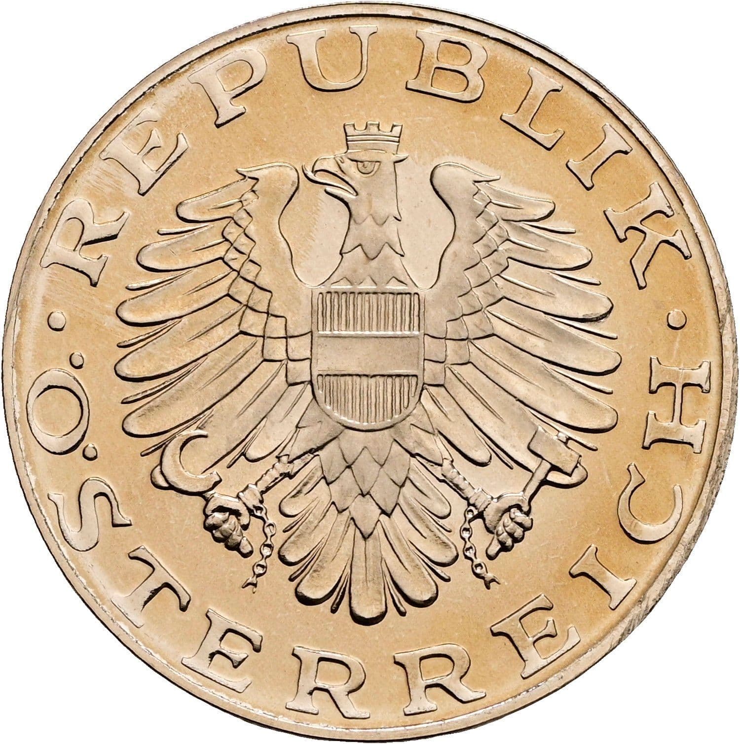 10 Schilling 1980 – Rückseite