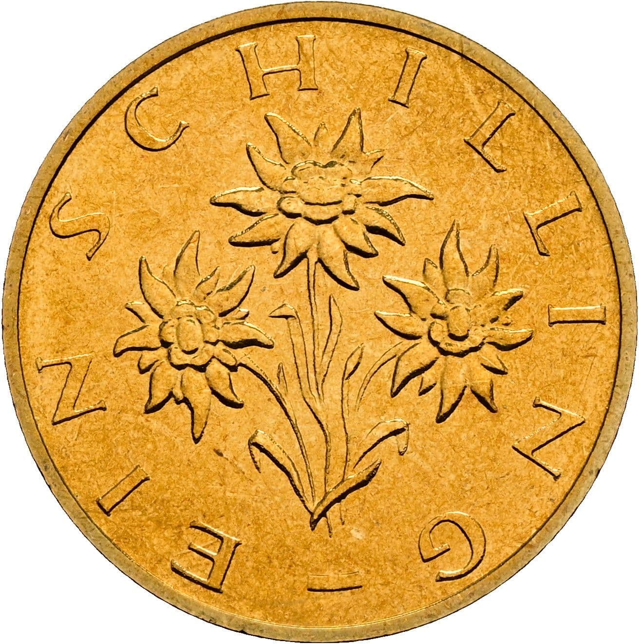 1 Schilling 1996 – Rückseite