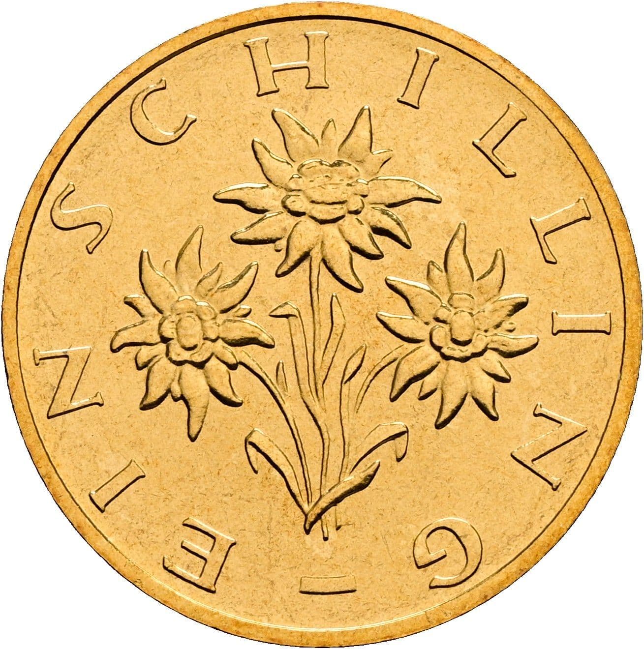 1 Schilling 2000 – Rückseite