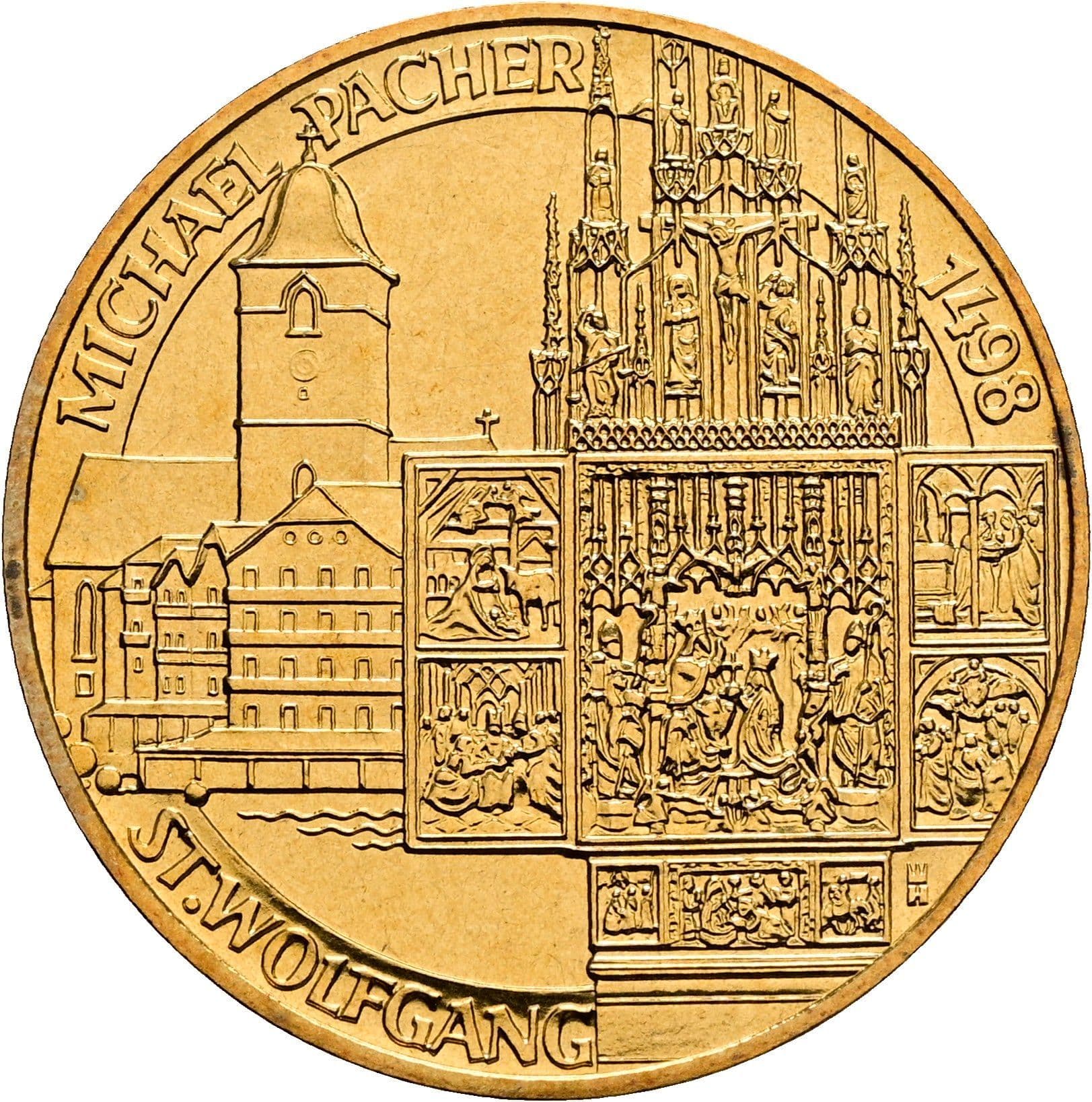 20 Schilling 1998 – Rückseite