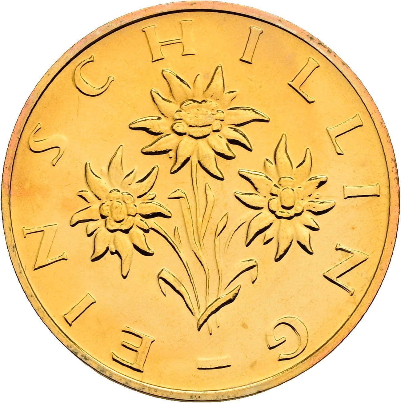 1 Schilling 1982 – Rückseite