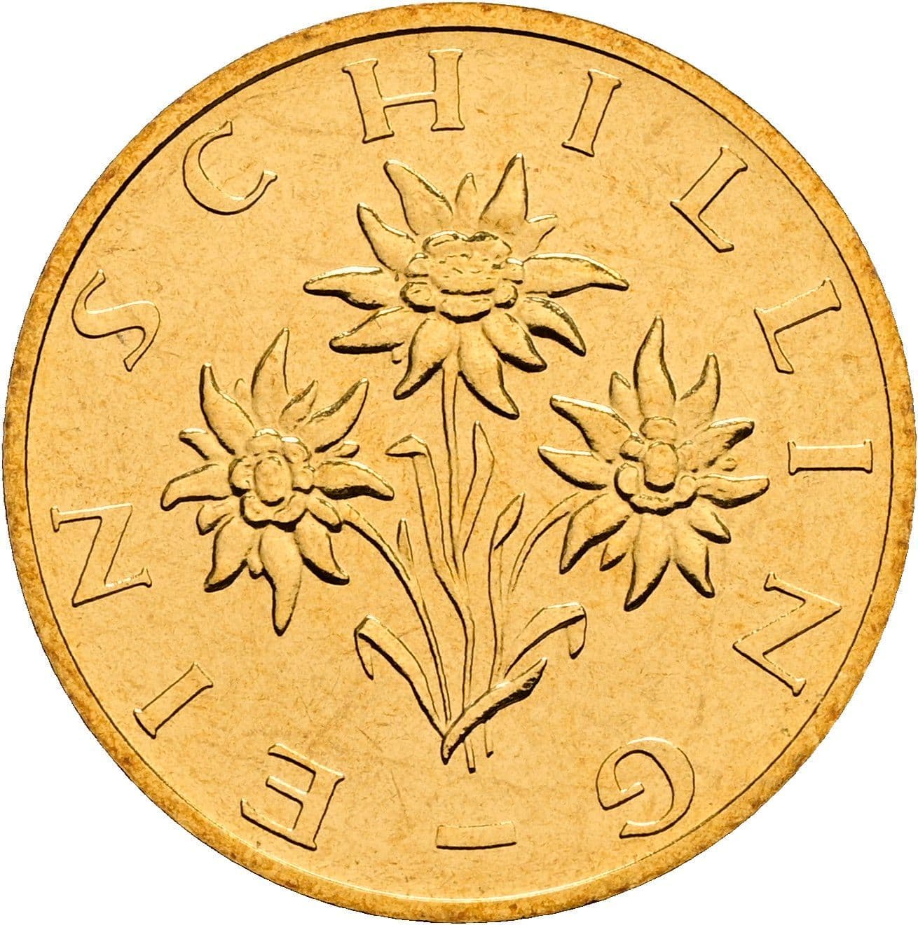1 Schilling 1999 – Rückseite