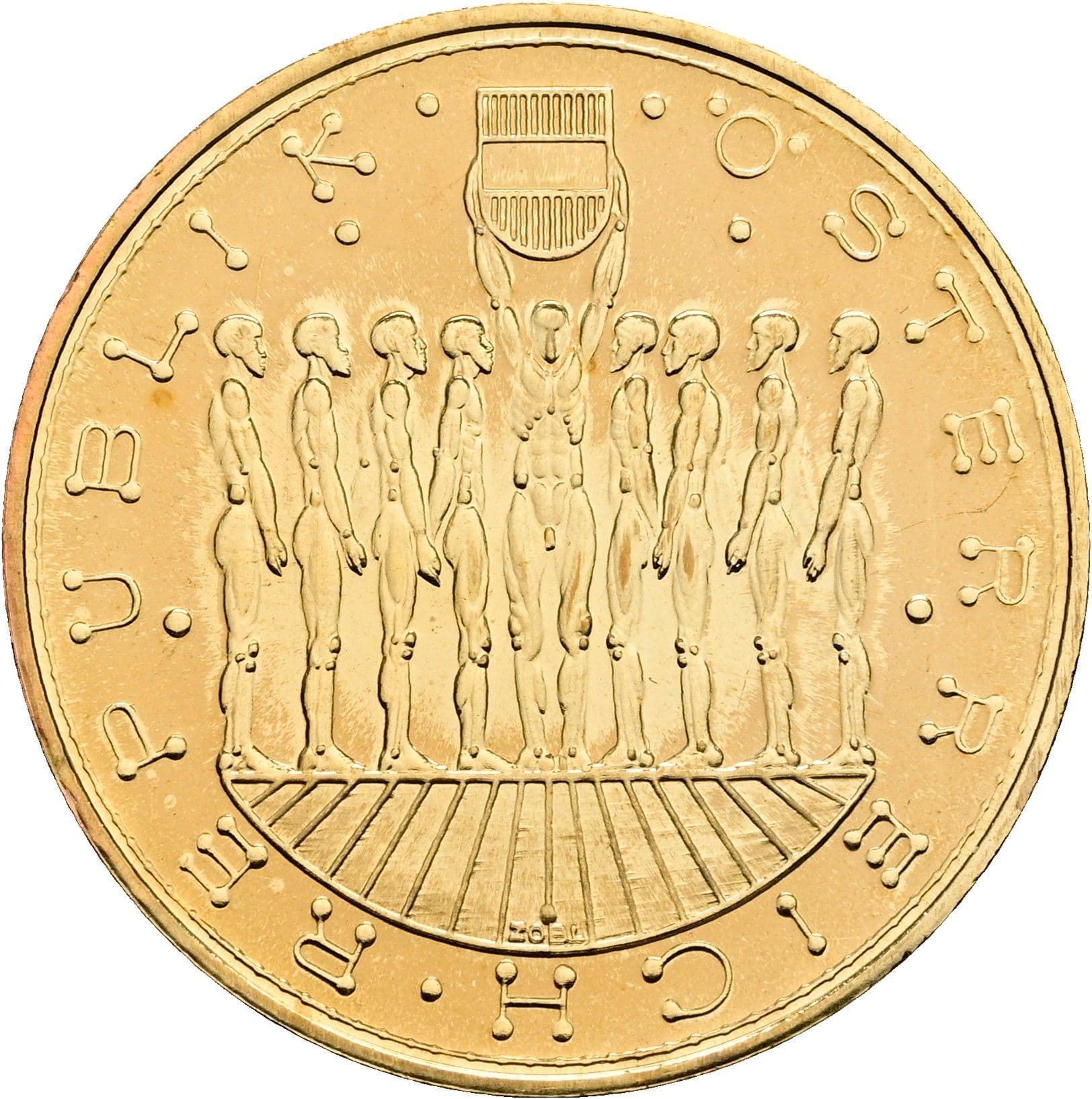 20 Schilling 1980 – Rückseite