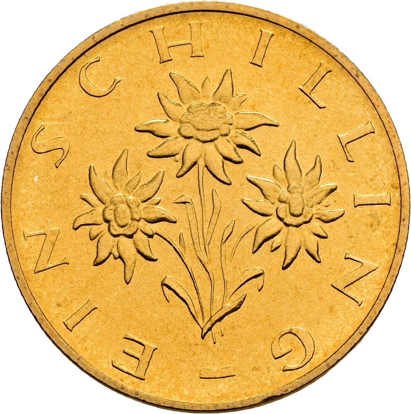1 Schilling 1986 – Rückseite