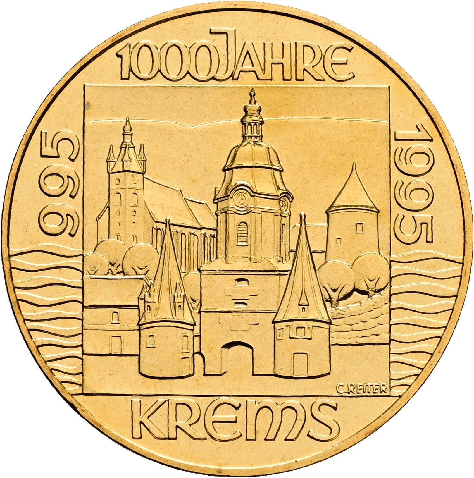 20 Schilling 1995 – Rückseite