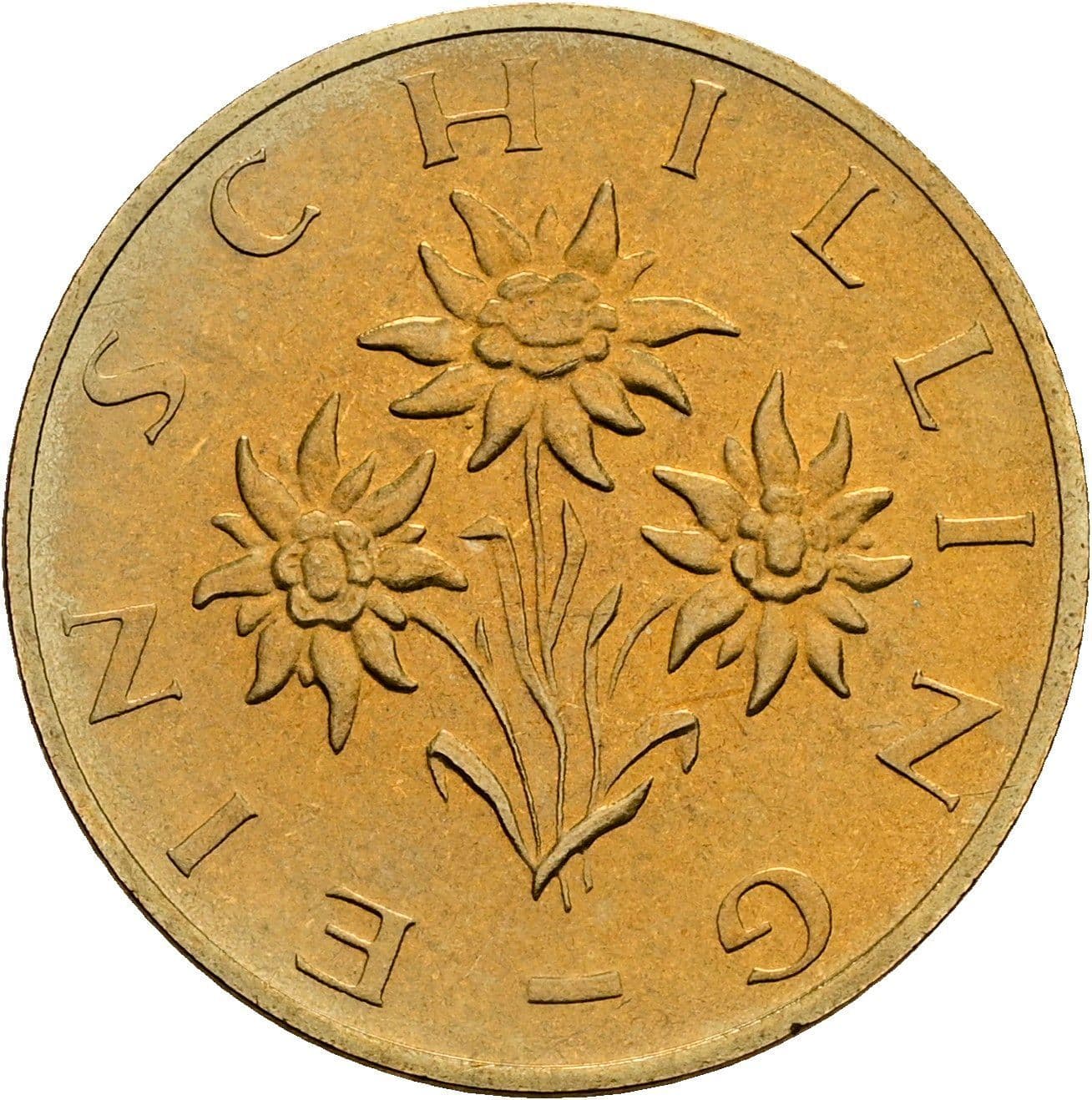 1 Schilling 1988 – Rückseite