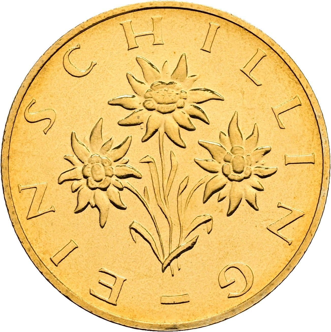 1 Schilling 1984 – Rückseite