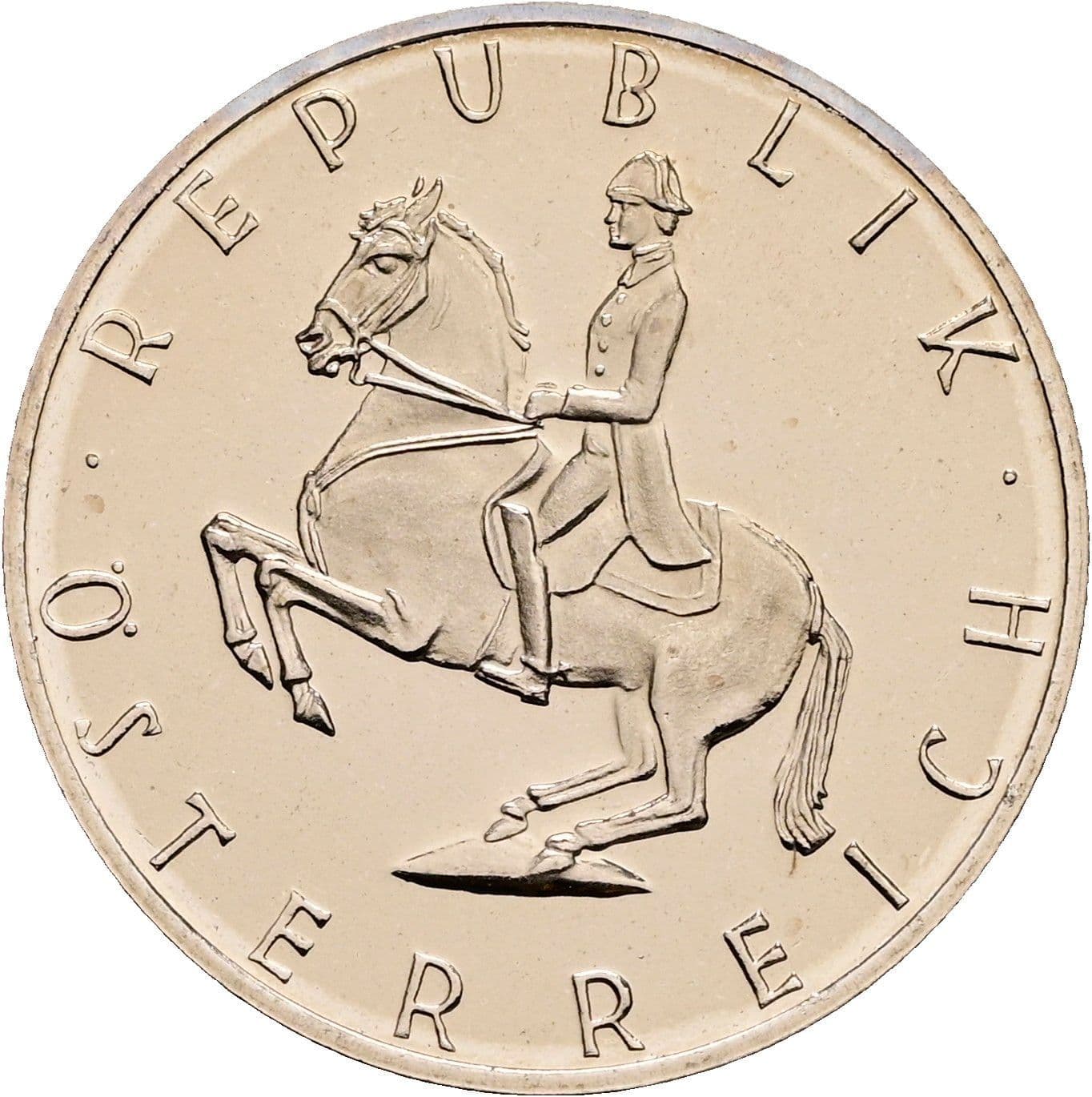 5 Schilling 1980 – Rückseite