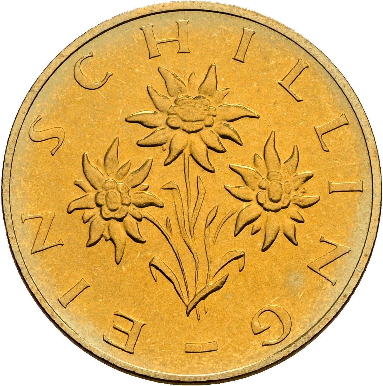 1 Schilling 1987 – Rückseite