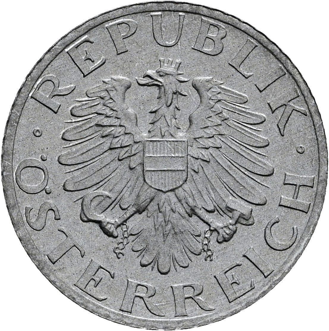 5 Groschen 1991 – Rückseite
