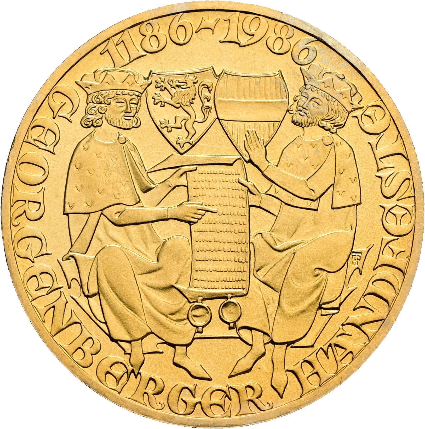 20 Schilling 1986 – Rückseite