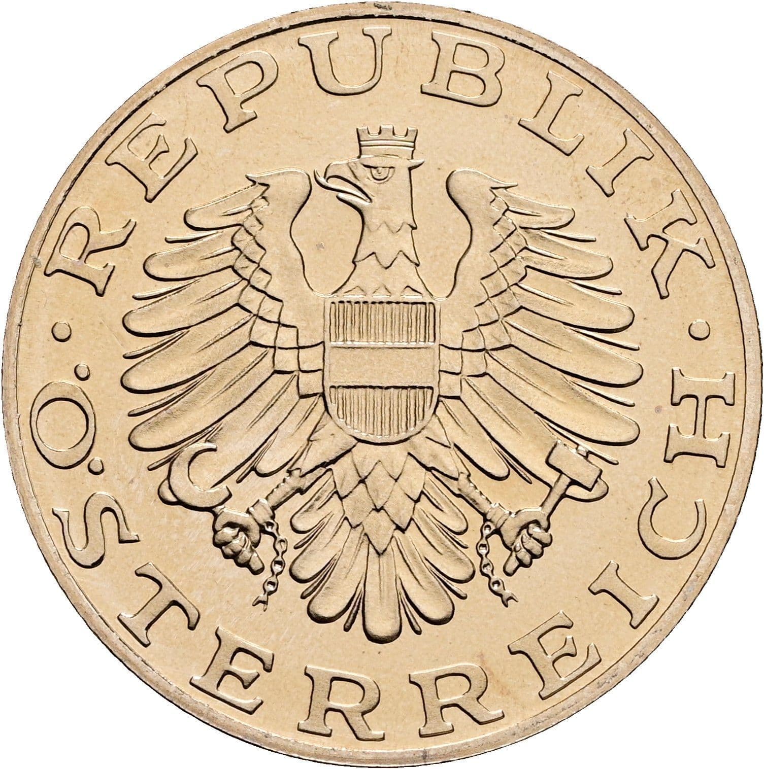 10 Schilling 1989 – Rückseite