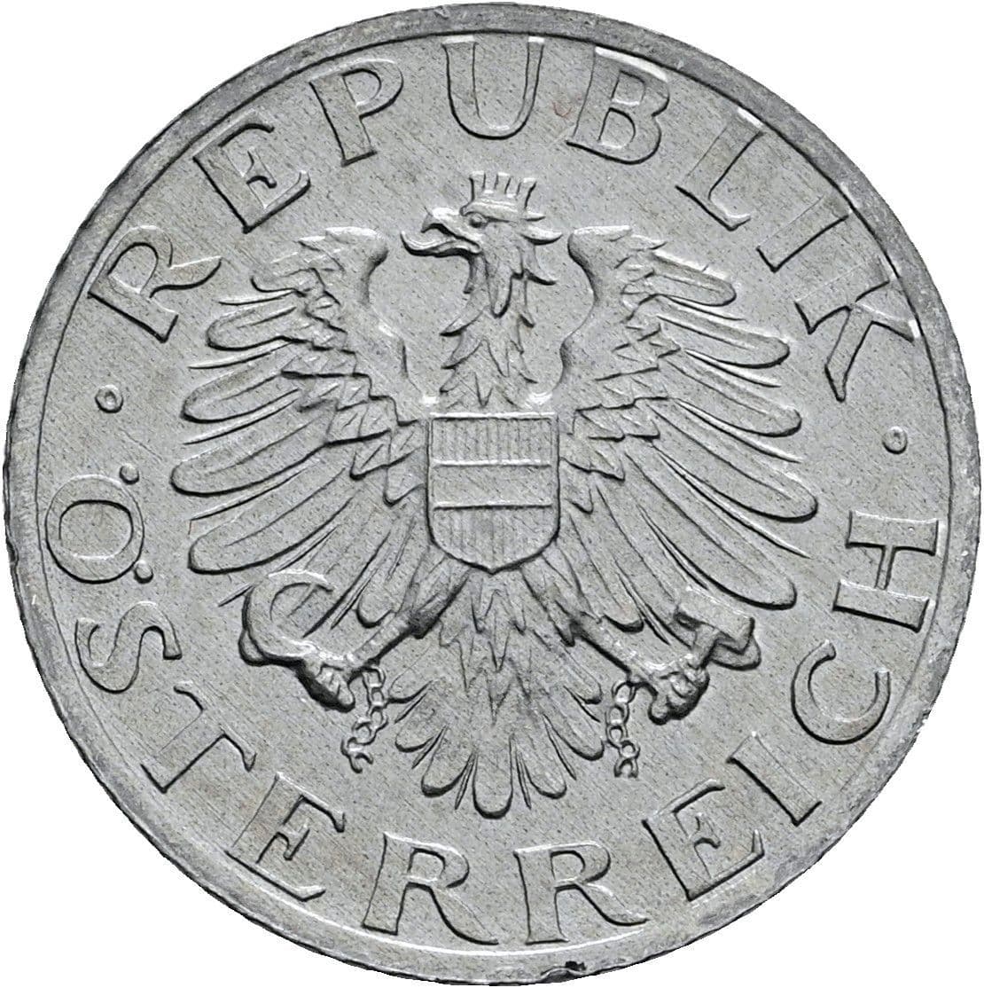 5 Groschen 1993 – Rückseite