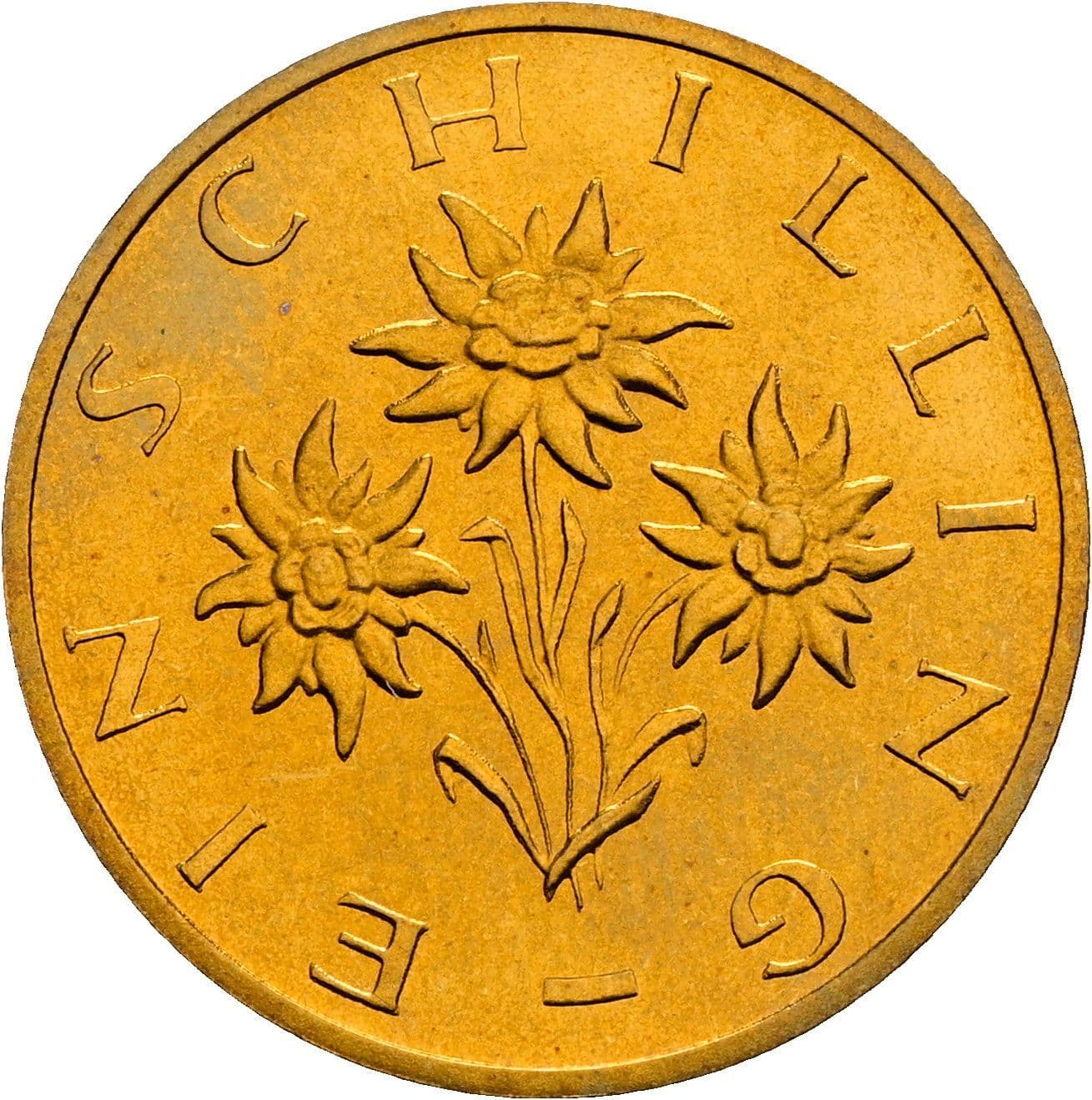 1 Schilling 1991 – Rückseite