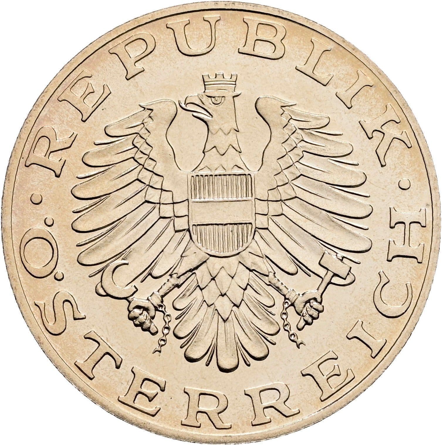 10 Schilling 1990 – Rückseite