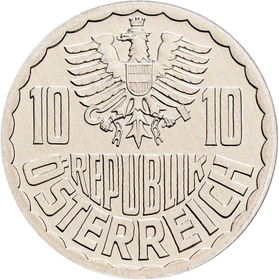 10 Groschen 1993 – Rückseite