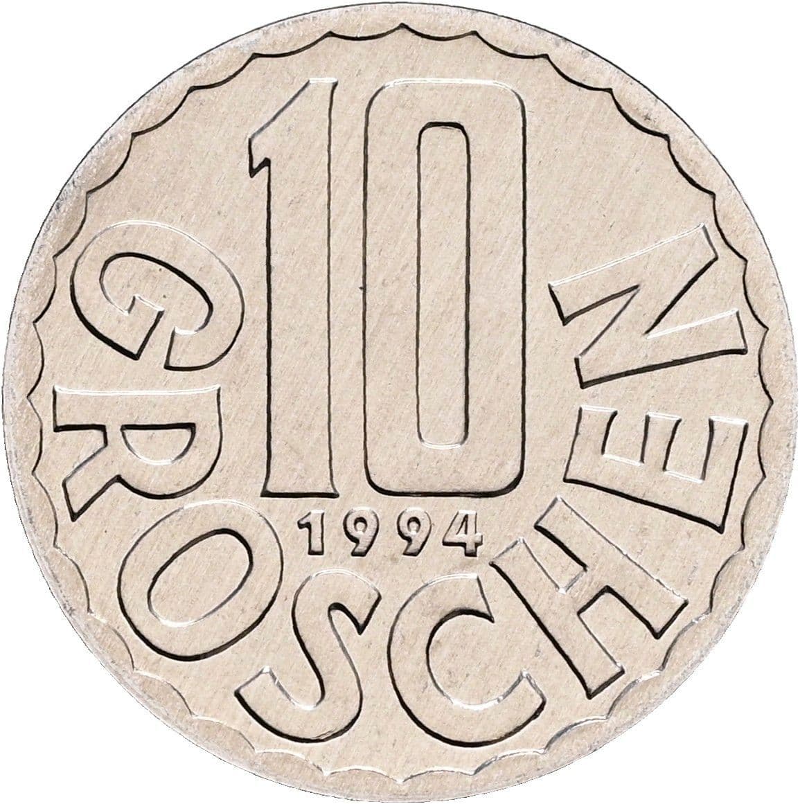10 Groschen 1994 – Vorderseite