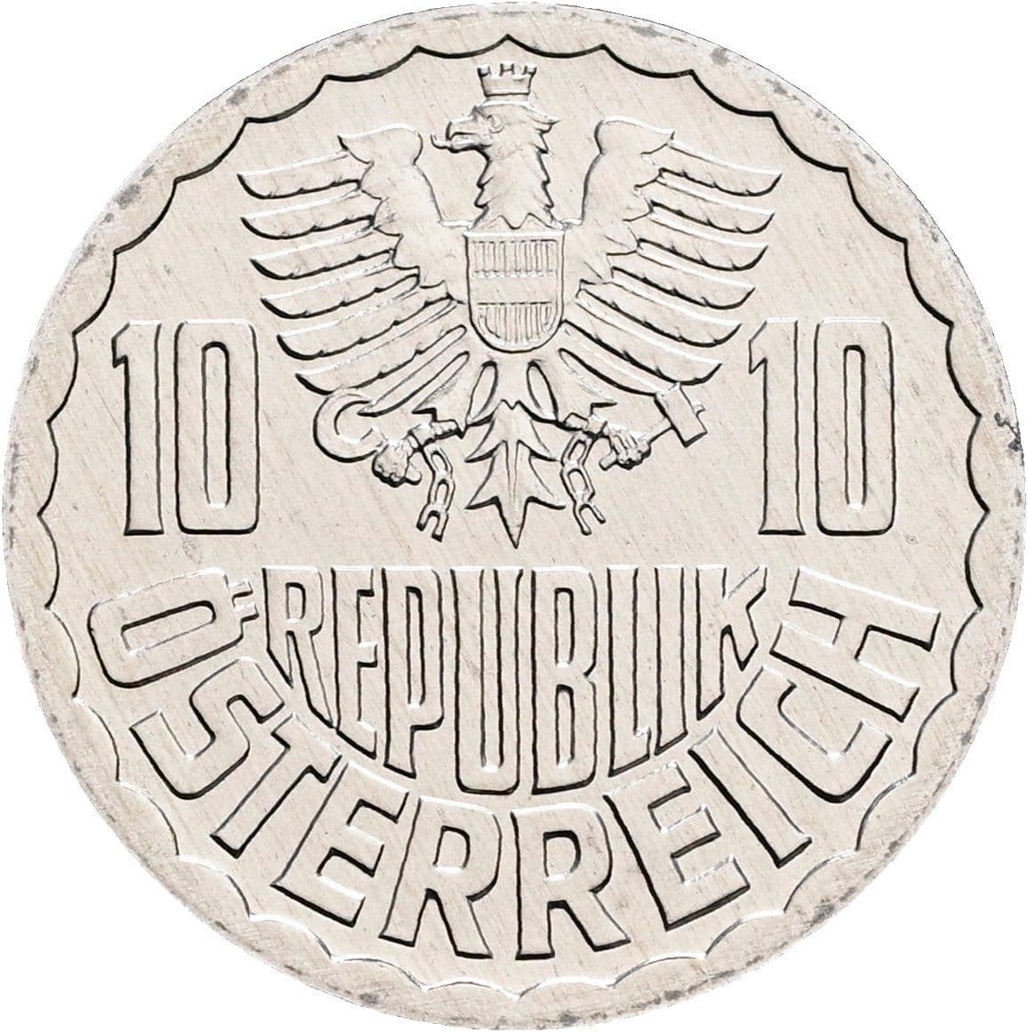 10 Groschen 1994 – Rückseite