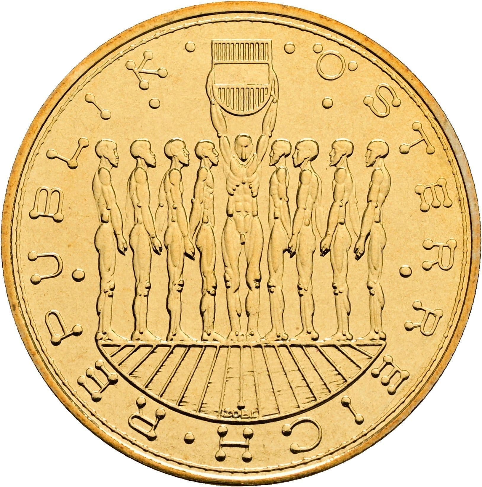 20 Schilling 1993 – Rückseite