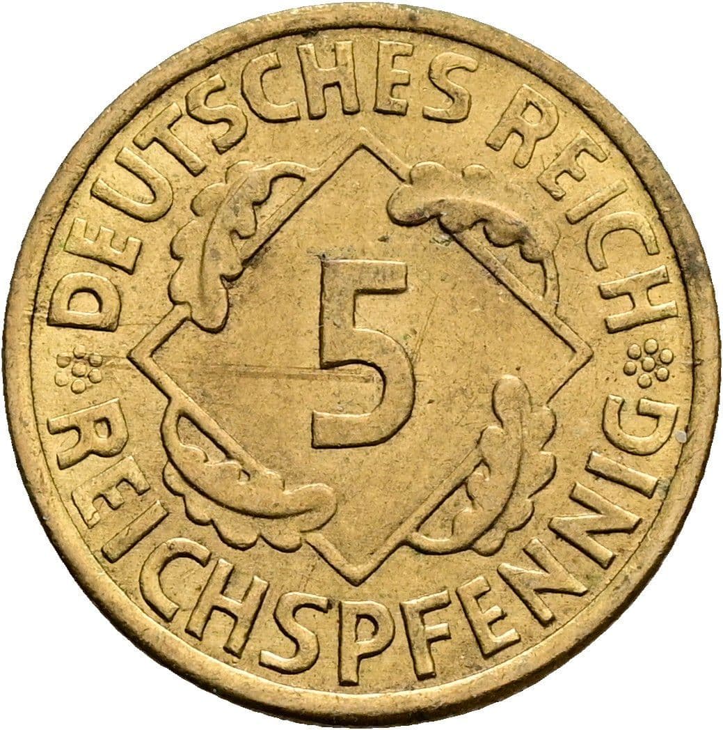 5 Reichspfennig