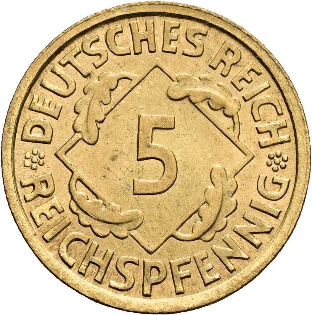 5 Reichspfennig