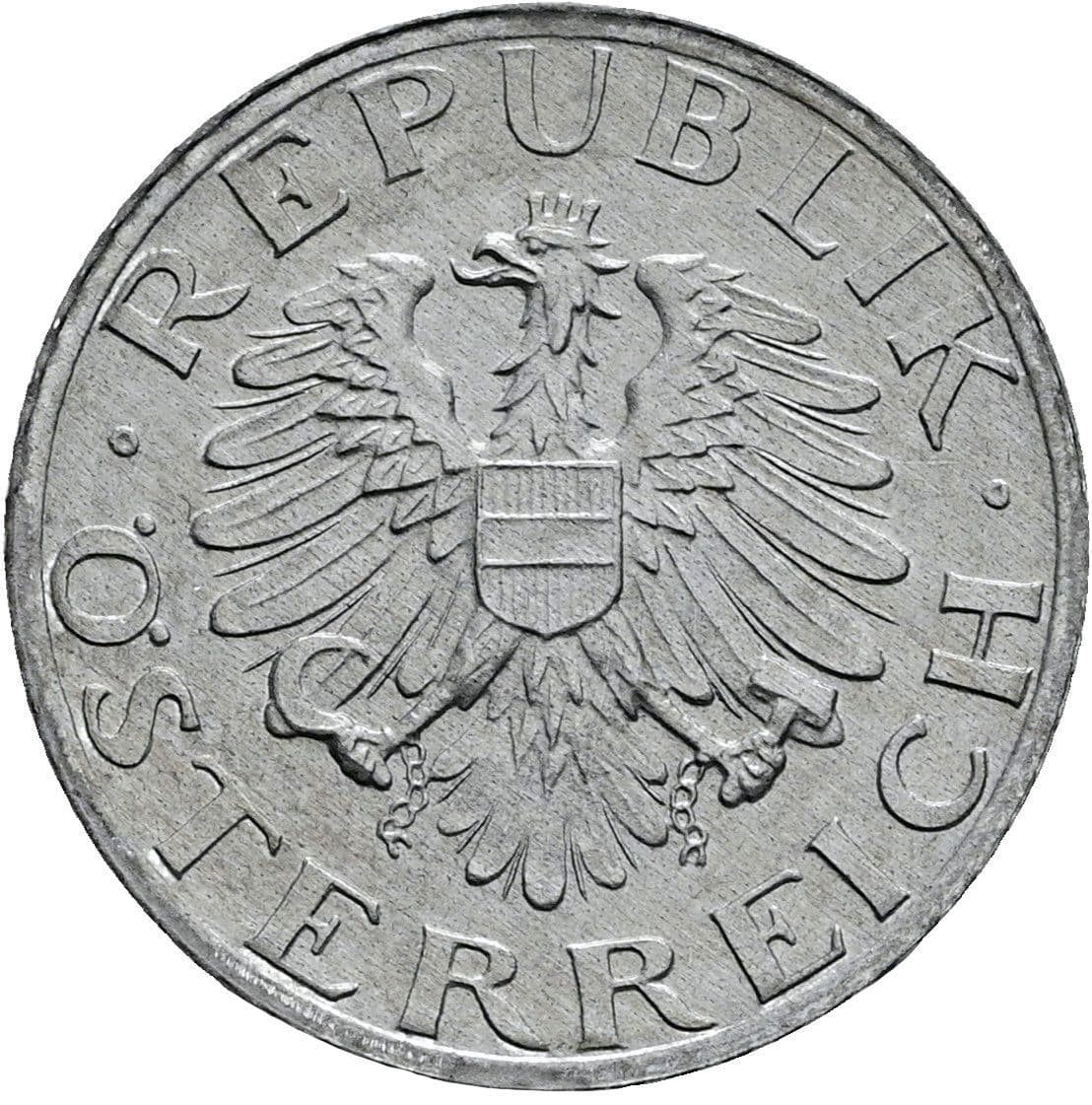 5 Groschen 1994 – Rückseite