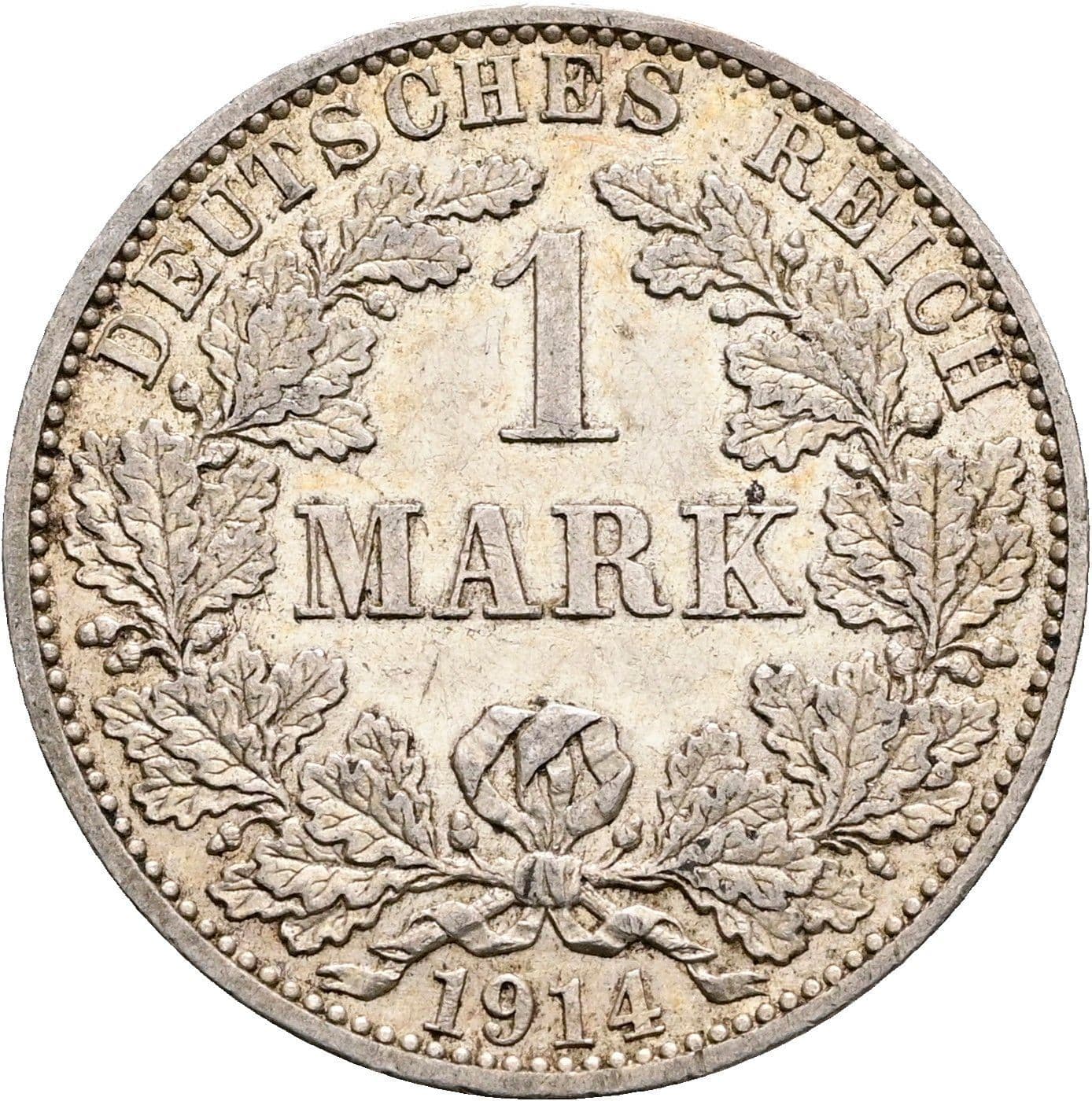 1 Mark 1914 A – Vorderseite