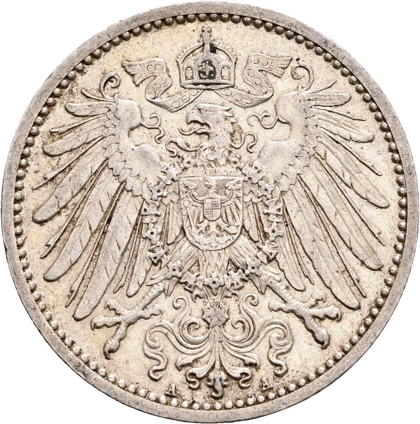 1 Mark 1914 A – Rückseite