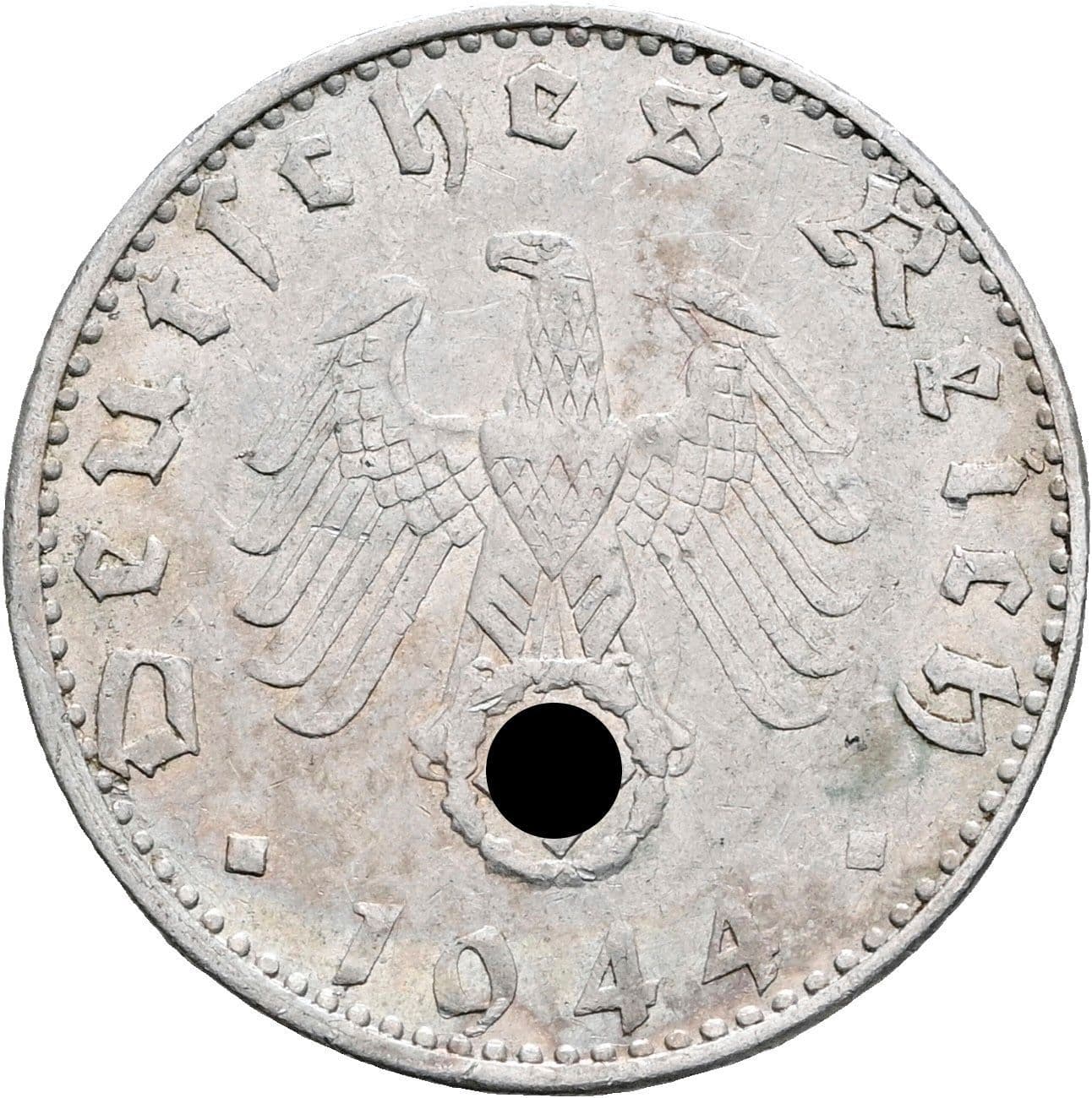 50 Reichspfennig 1944 G – Rückseite