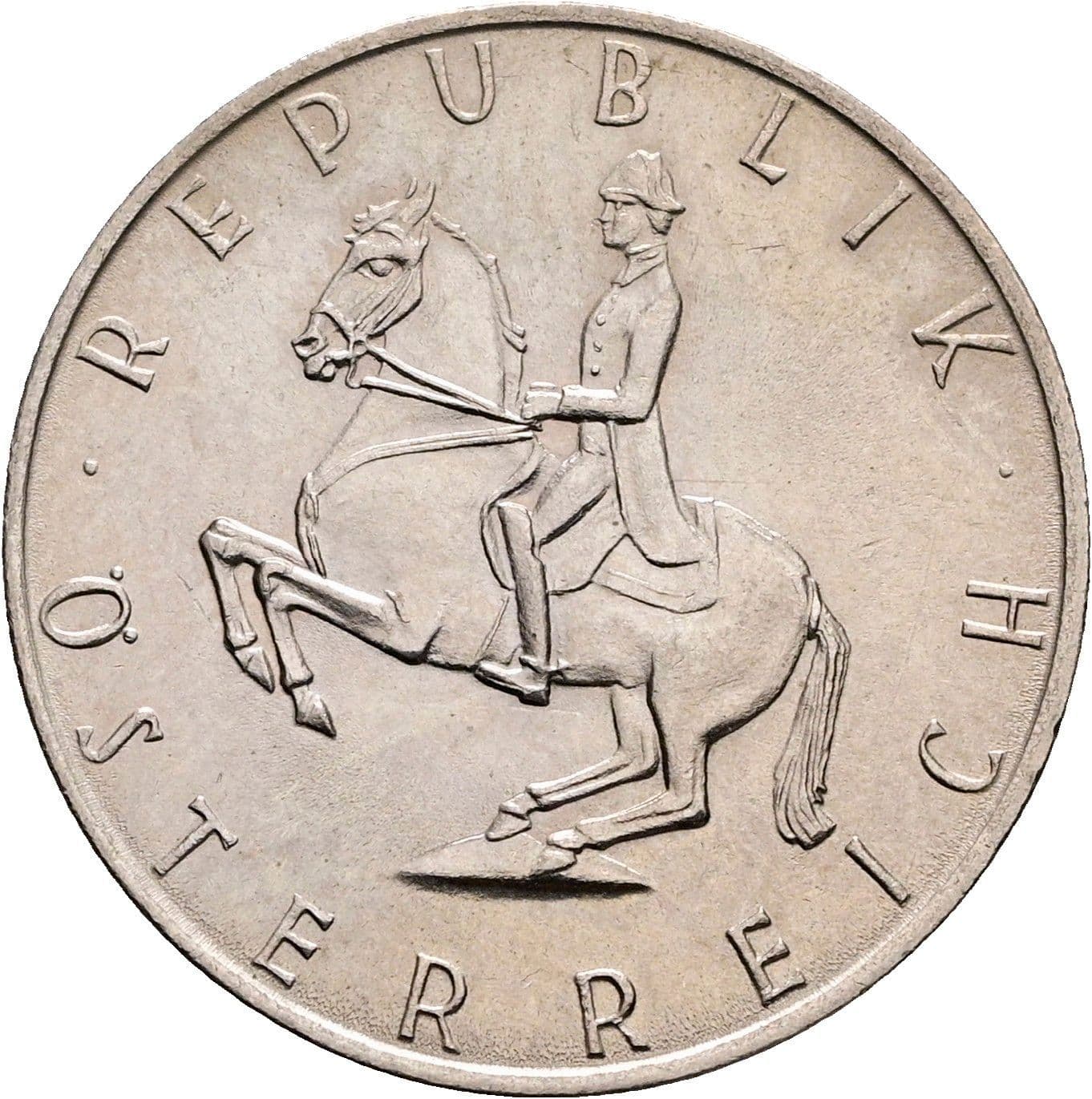 5 Schilling 1972 – Rückseite