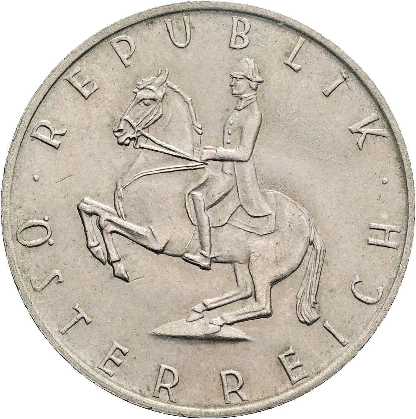 5 Schilling 1980 – Rückseite