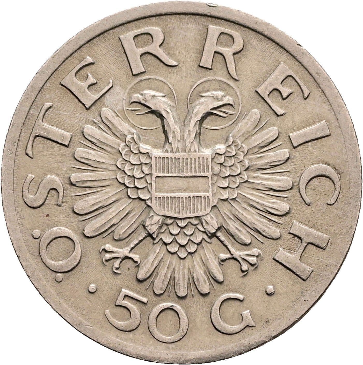 50 Groschen 1935 – Rückseite