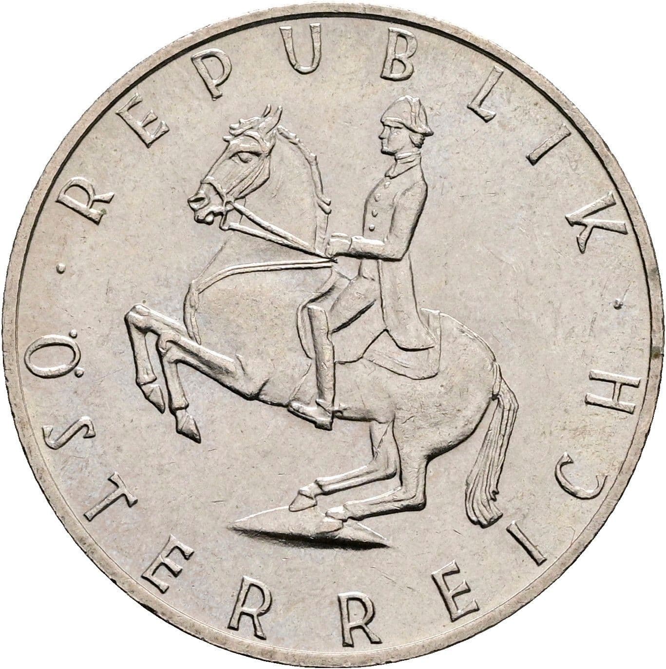 5 Schilling 1982 – Rückseite