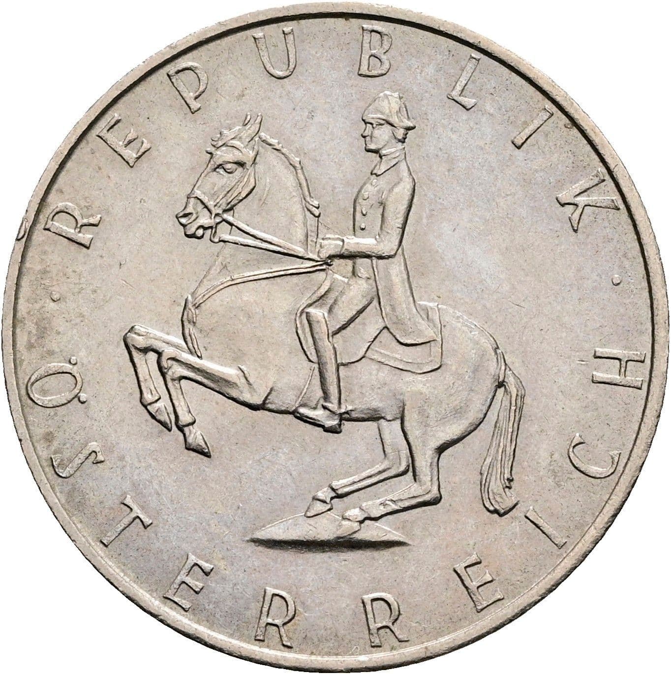 5 Schilling 1971 – Rückseite