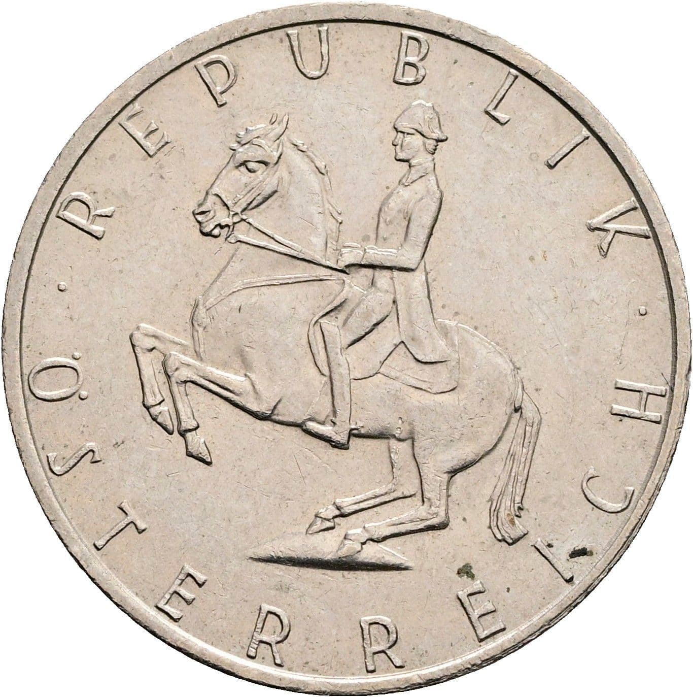 5 Schilling 1987 – Rückseite