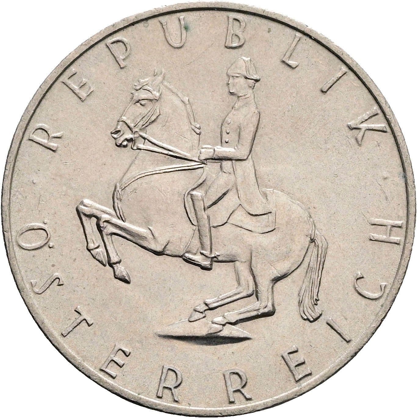 5 Schilling 1981 – Rückseite